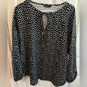 SHEIN Black & White Blouse